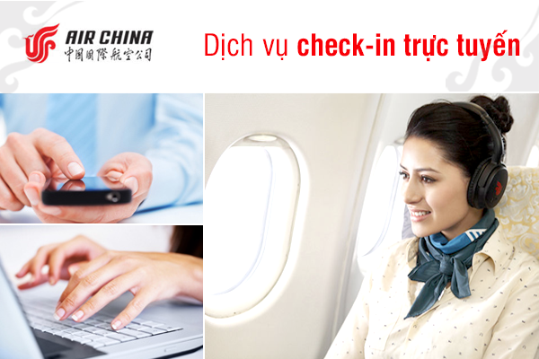 Hỏi đáp về dịch vụ check-in trực tuyến Air China