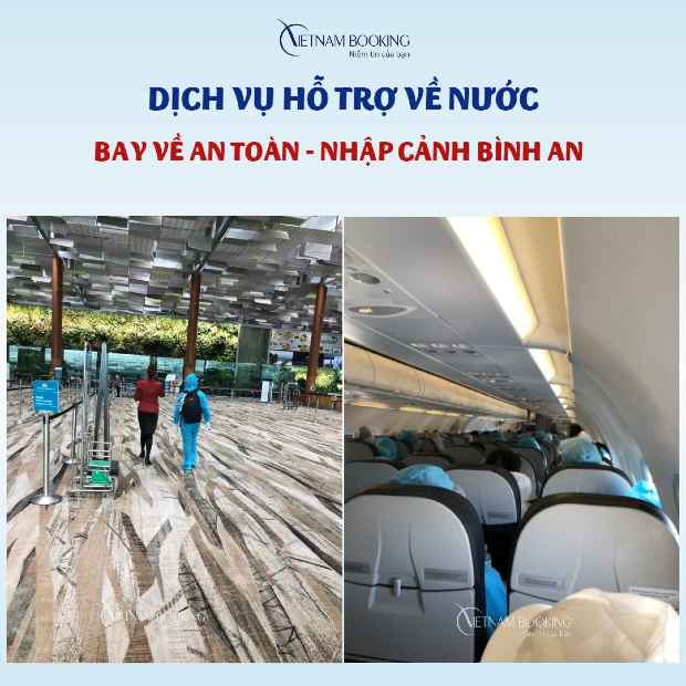 Chuyến bay từ Malaysia về Việt Nam